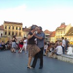 Tango argentinian in Piata Sfatului Brasov - cautare
